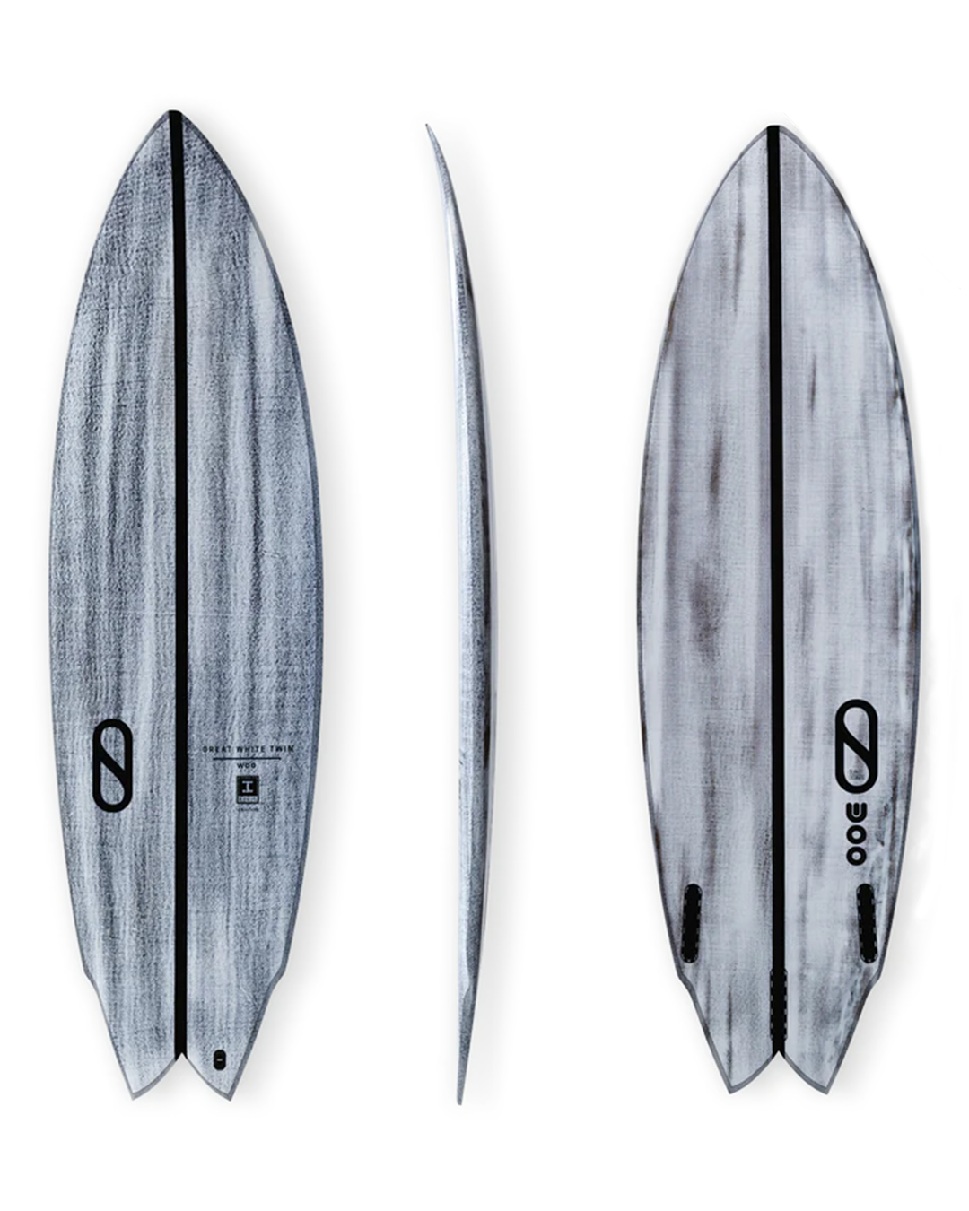 Slater Designs Great White Twin Volcanic