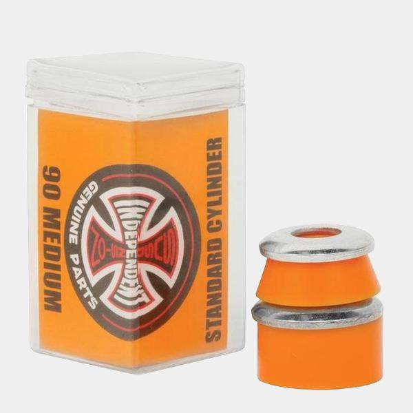 Independent Standard Cylinder Cushion Bushings 2 Pair w/ Washers 90a Medium Orange