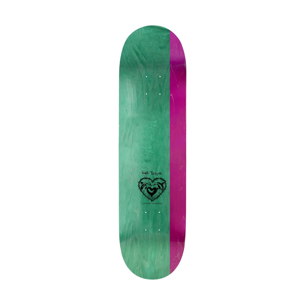 Jacuzzi Skateboard Deck Dolphin Logo Black 8.25" x 32"