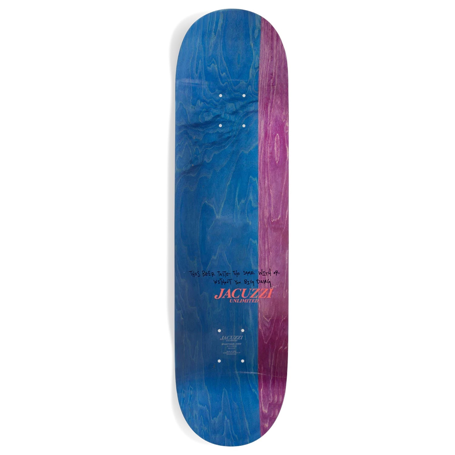 Jacuzzi Skateboard Deck Tony Latham Frog 8.5" x 32.2"