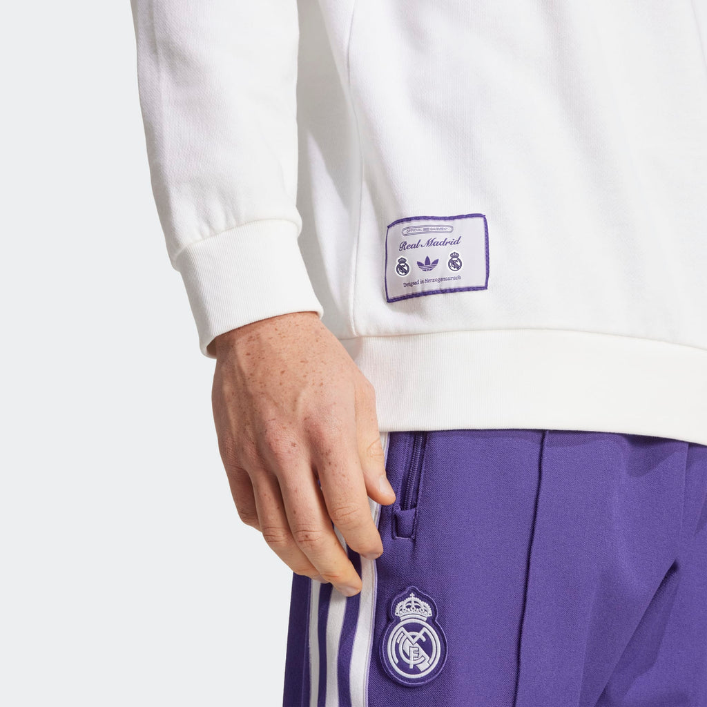 adidas Real Madrid Icon Half Zip Top