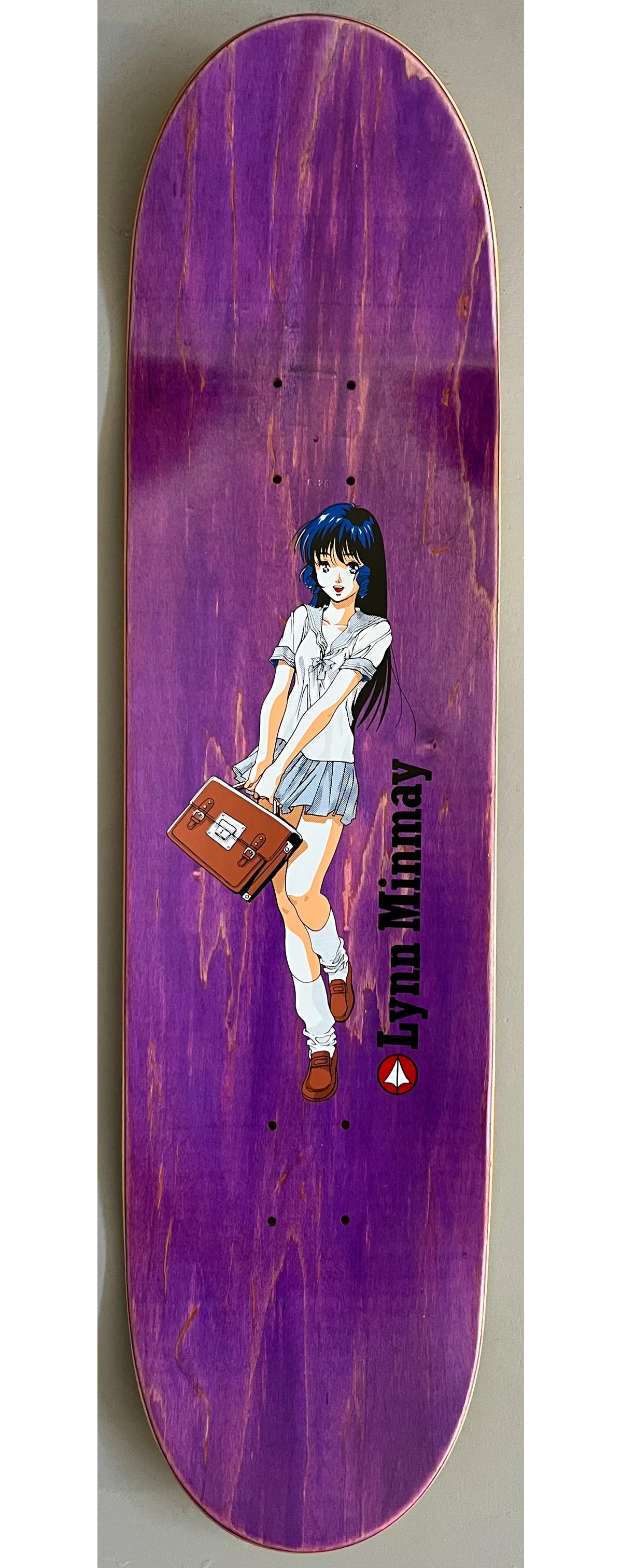 JK Industries Skateboard Deck Lynn Minmay Screened 8.25" x 32.25"