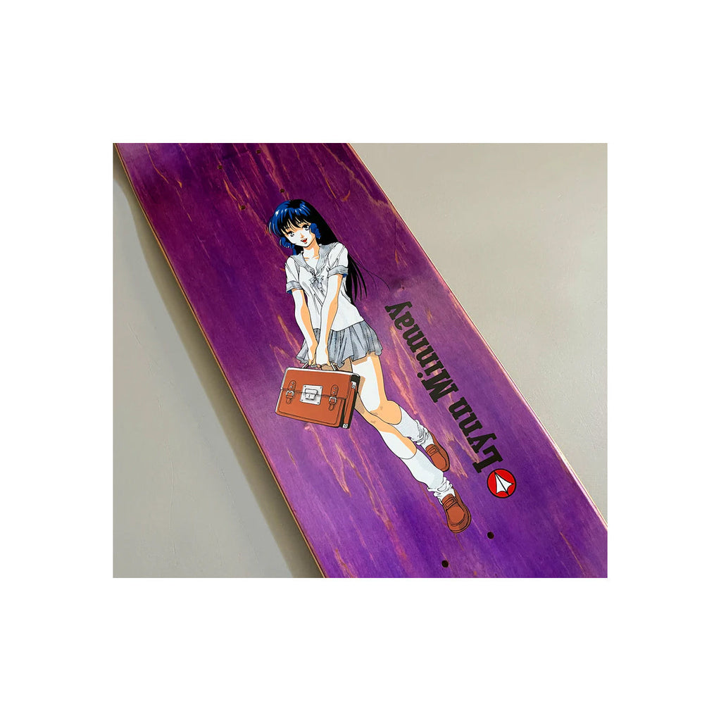 JK Industries Skateboard Deck Lynn Minmay Screened 8.25" x 32.25"