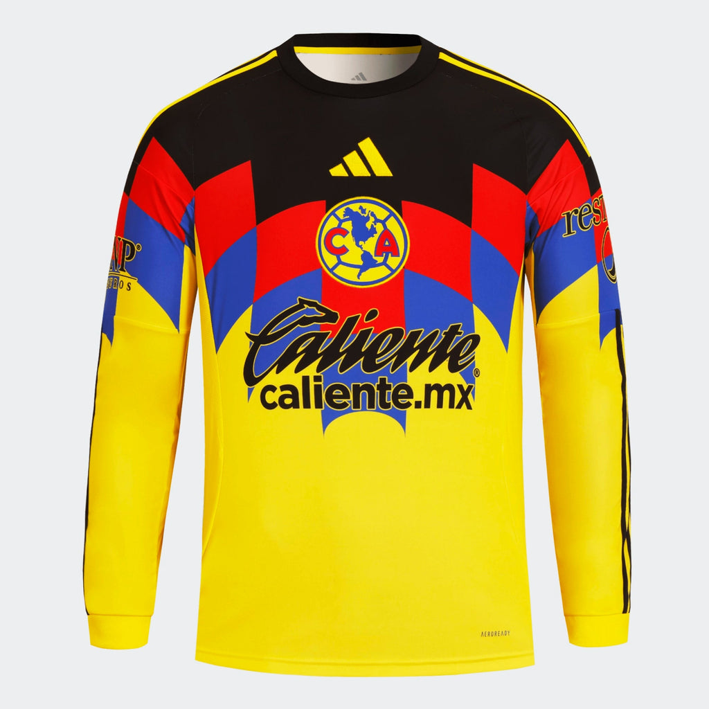 adida Club America Men's Home 25/26 Long Sleeve Jersey