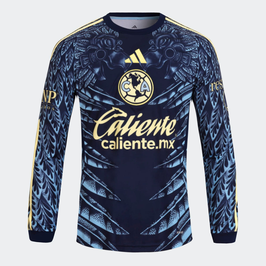 adidas Club America Men's Away 25/26 Long Sleeve Stadium Jersey