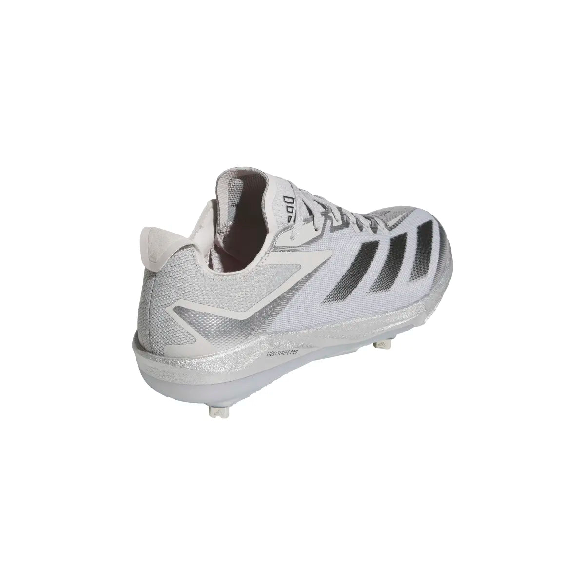 adidas Men's Adizero Electric+ Silver Speed Baseball Cleats
