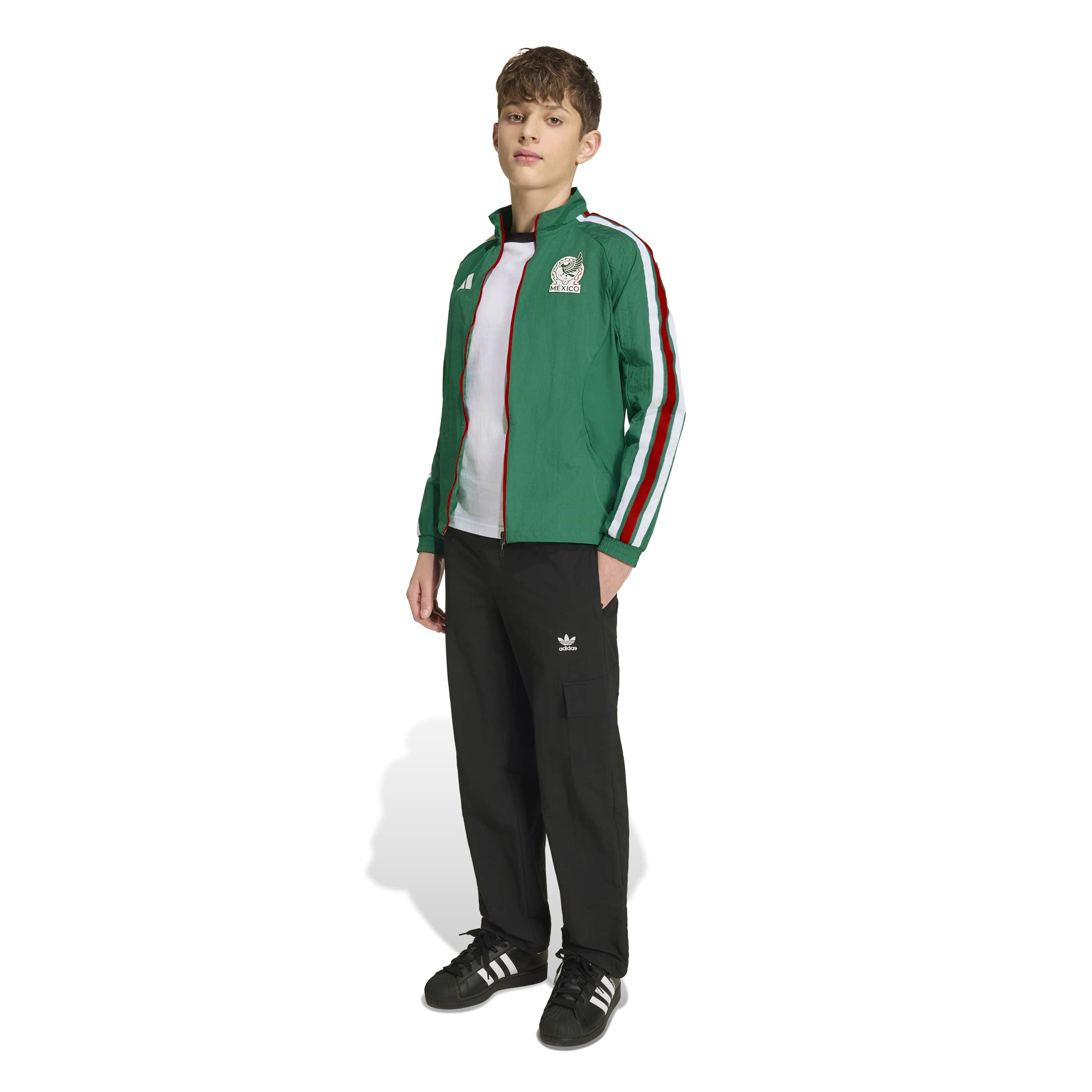 adidas Mexico Home 2026 Anthem Jacket Kids