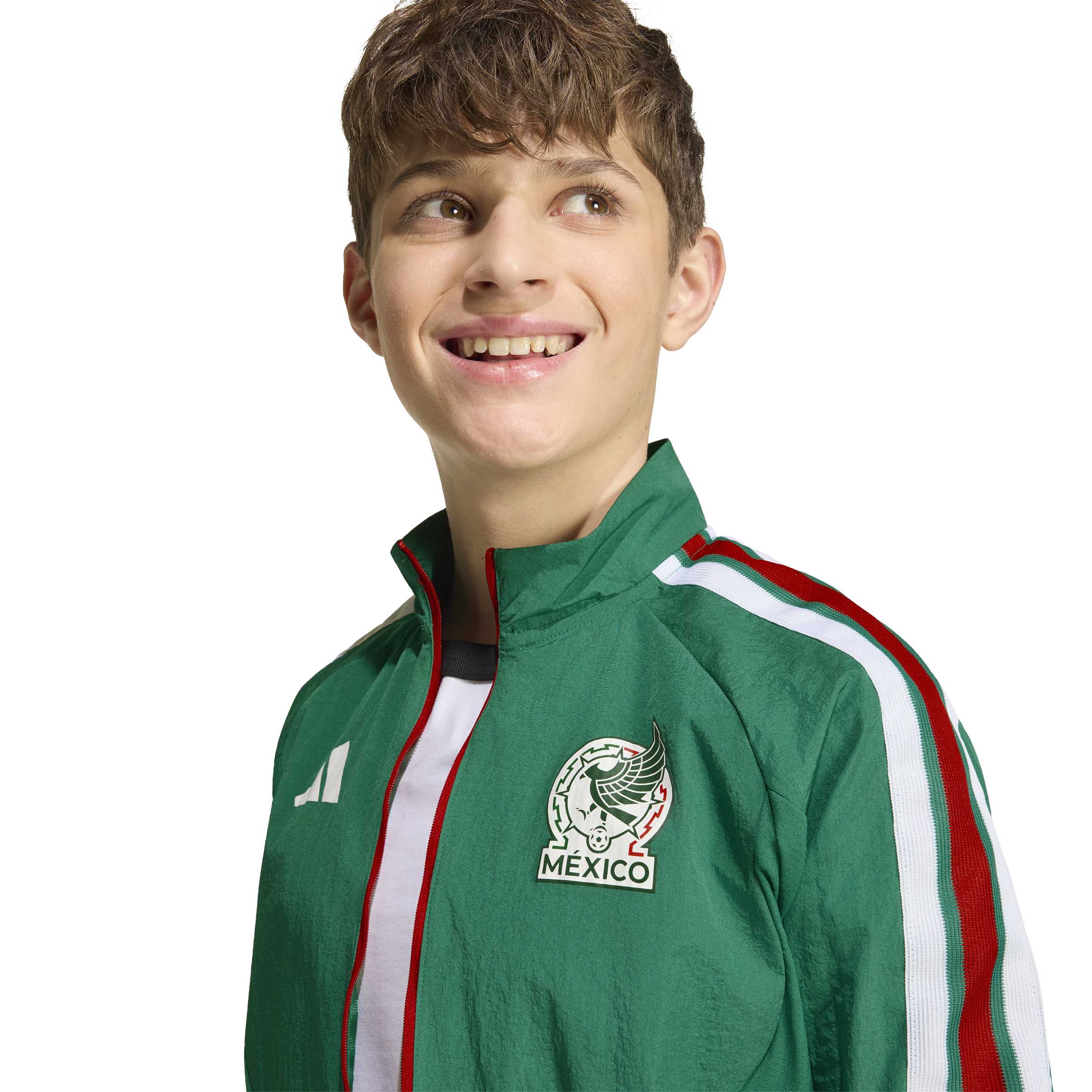 adidas Mexico Home 2026 Anthem Jacket Kids