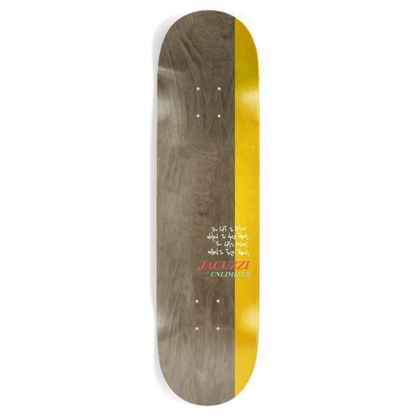 Jacuzzi Unlimited Skateboards Michael Pulizzi Know When To Hold Em EX7 Deck 8.375"