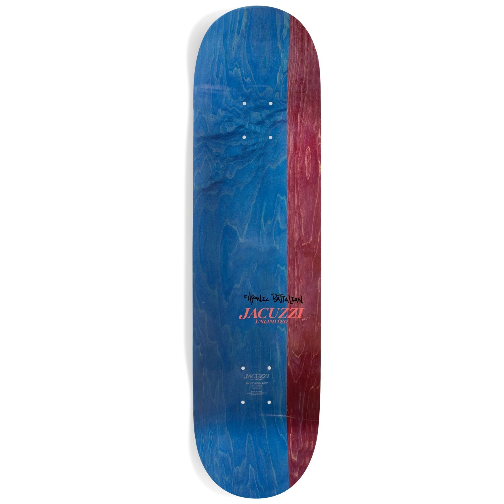 Jacuzzi Skateboard Deck Weedstar 8.25" x 31.5"