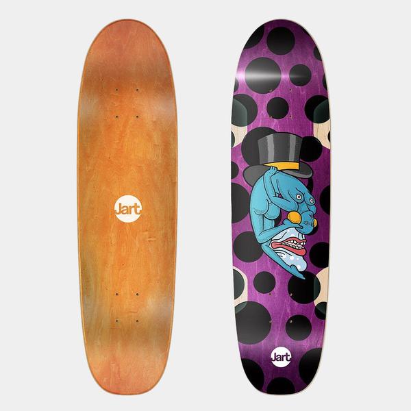 Jart Skateboards Uproar Dot 80's Cruiser Deck 8.5"