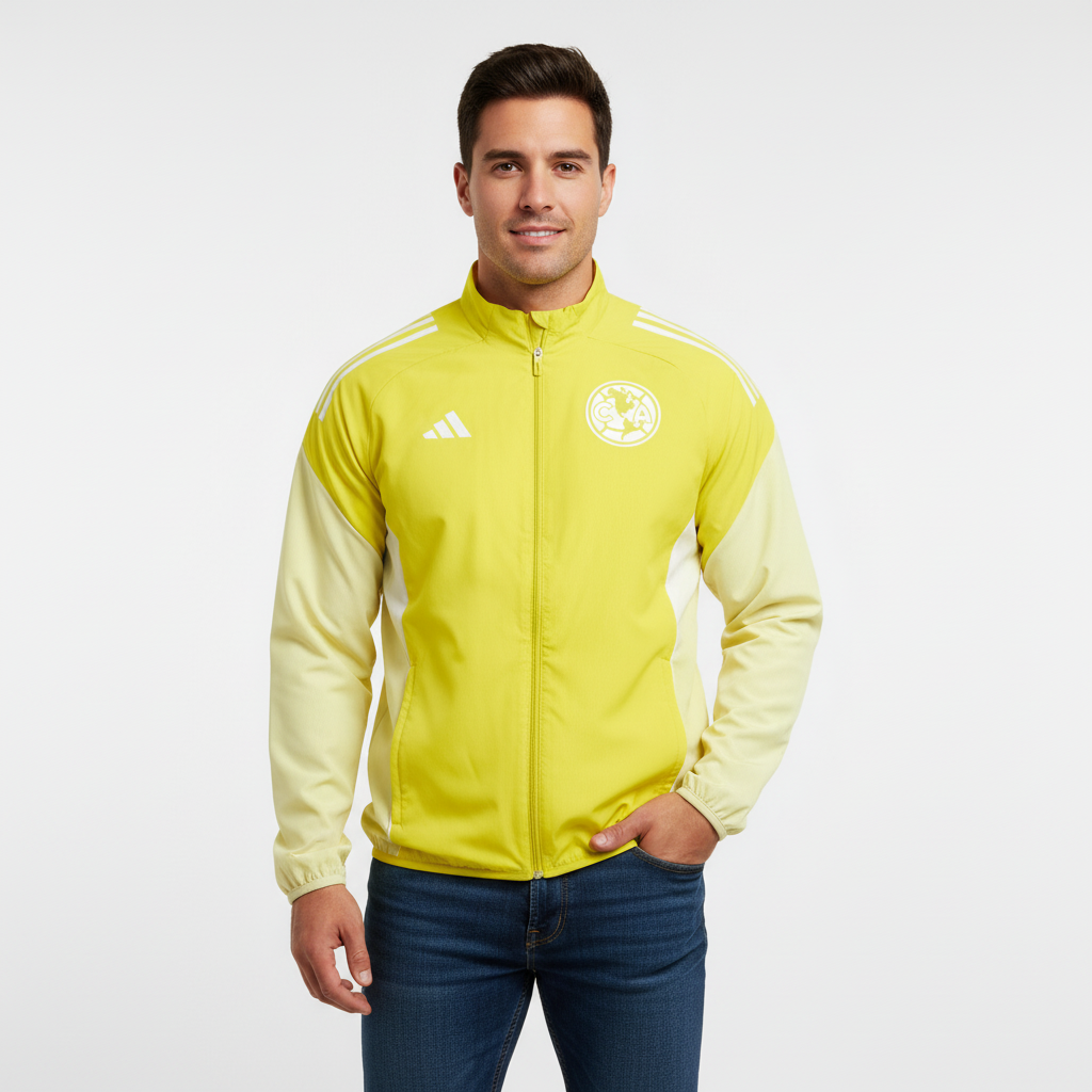adidas Club America TIRO25 COMPETITION PRESENTATION JACKET Yellow