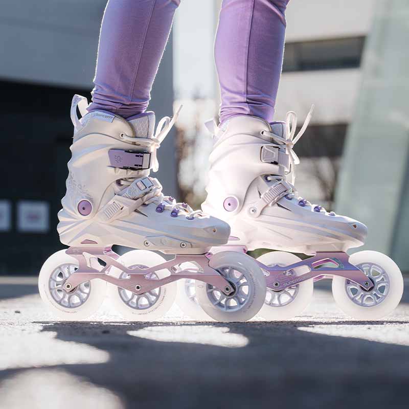 Flying Eagle X7T Reaver Tri Purple Skates