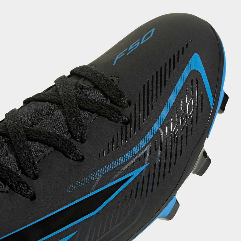 adidas Youth F50 Hyperfast Club Mid Firm/Multi Ground Soccer Cleats