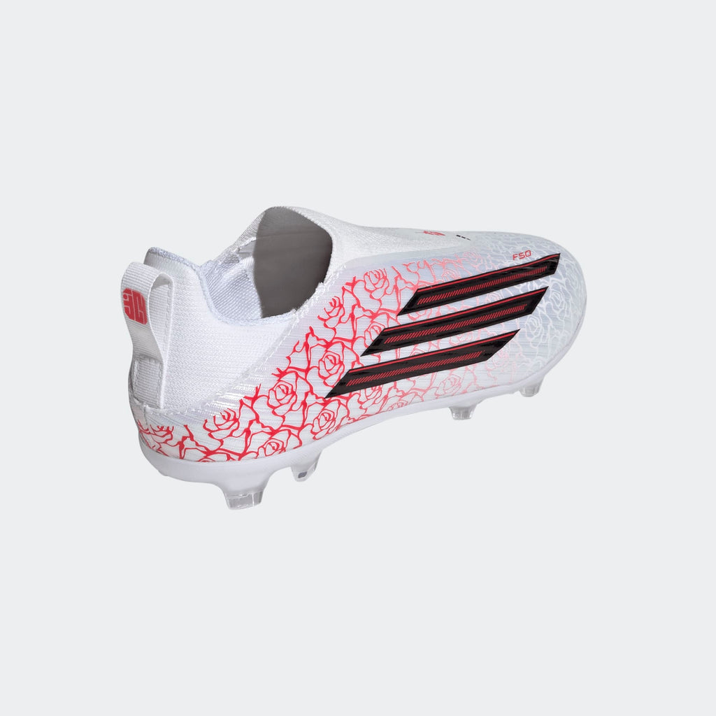adidas F50 League Lamine Yamal Laceless Firm Ground Football Boots Kids