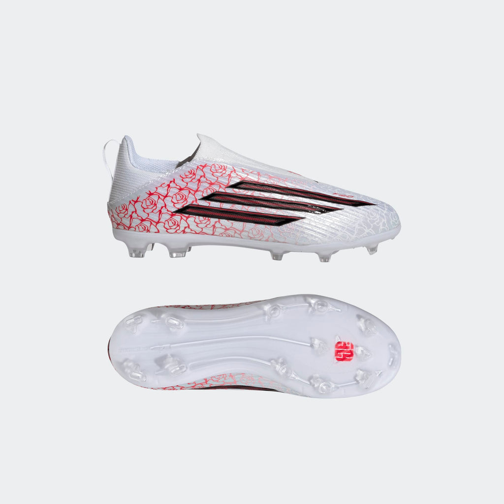 adidas F50 League Lamine Yamal Laceless Firm Ground Football Boots Kids