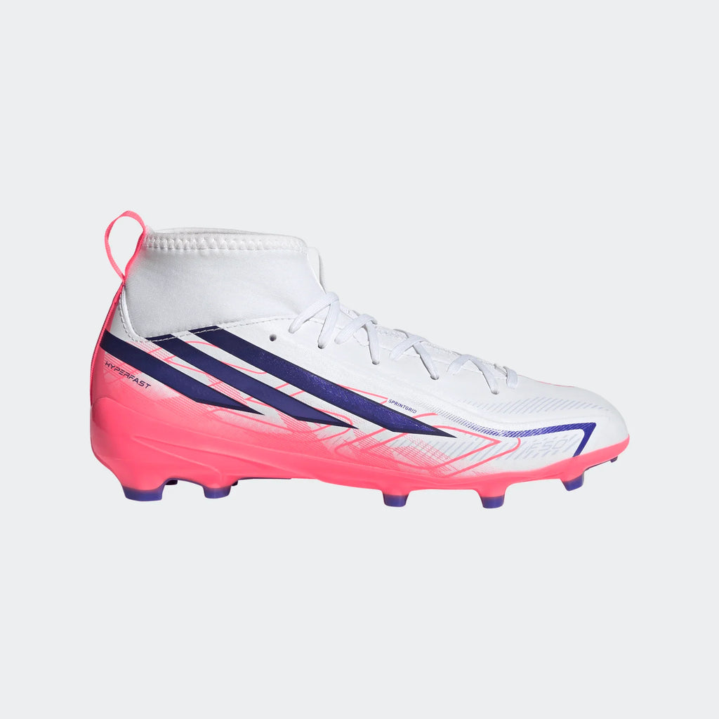 adidas F50 Hyperfast League Mid Firm Ground Football Boots Kids