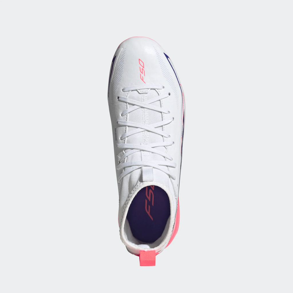 adidas F50 Hyperfast League Mid Firm Ground Football Boots Kids