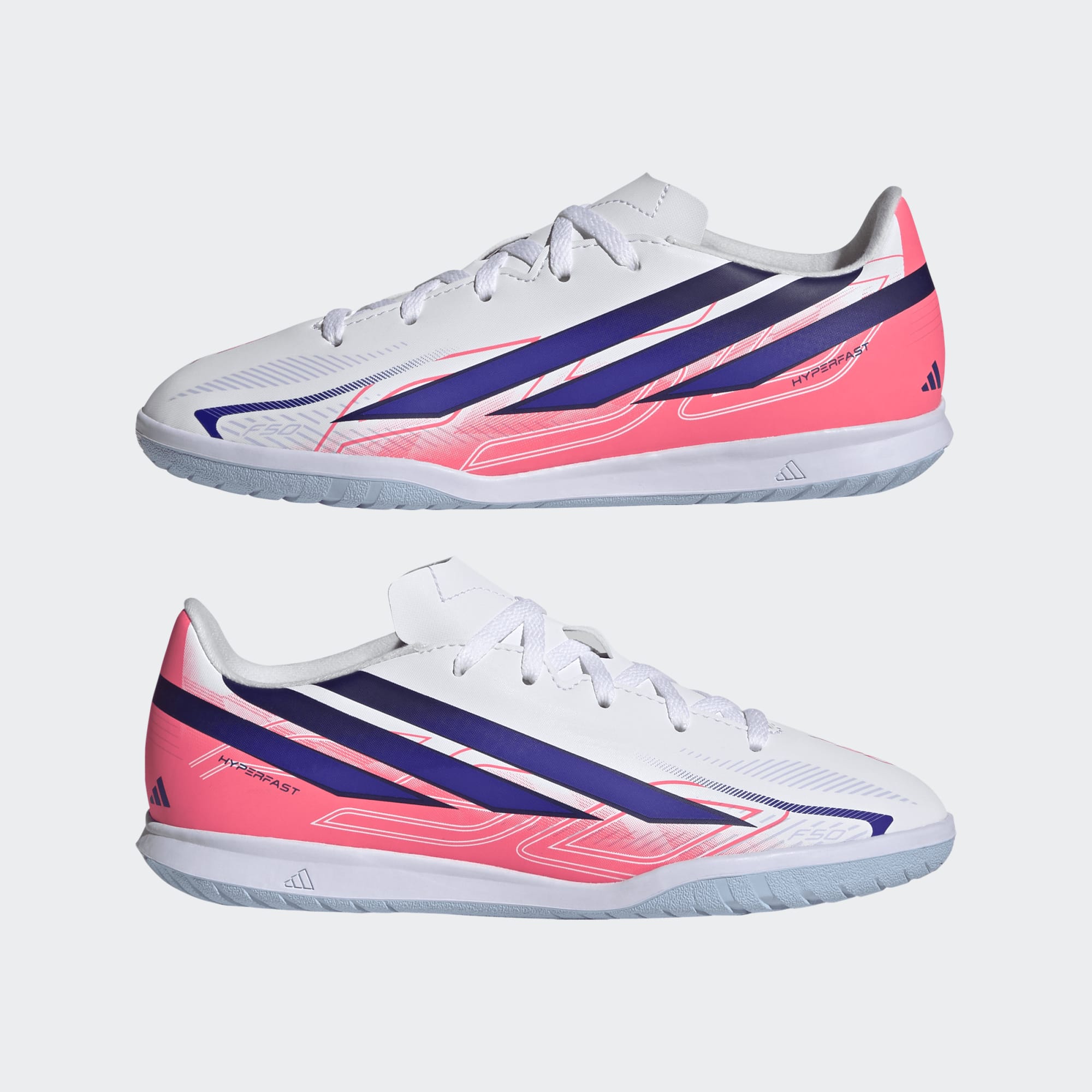 adidas F50 Hyperfast Club Indoor SOCCER SHOES Kids