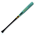KR3 Custom Pro Birch I13 Heavy Duty Wood Baseball Bat – Green Barrel / Black Handle