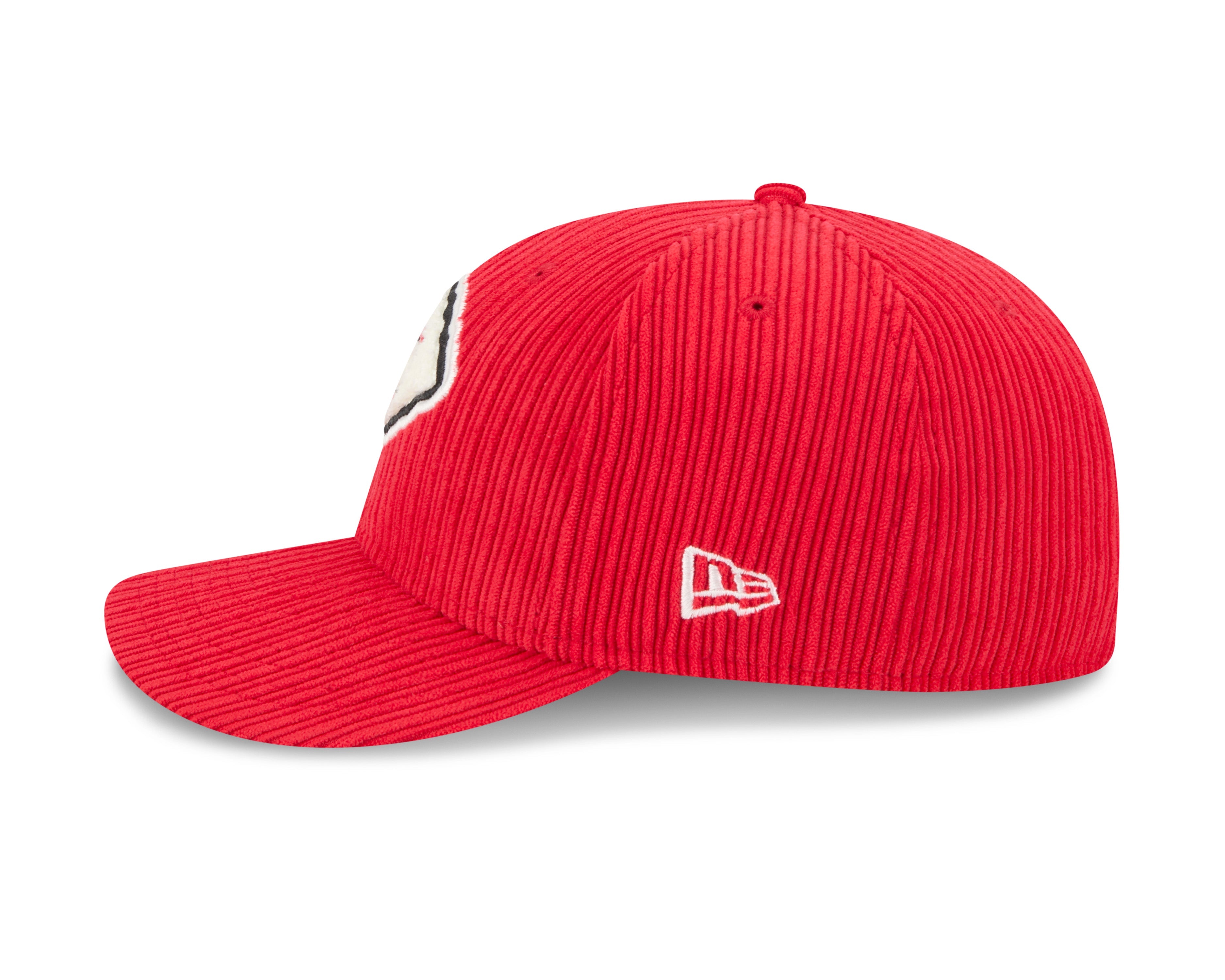 Kansas City Chiefs NFL New Era Men's Red 59Fifty Chenille Pop Fitted Hat