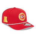 Kansas City Chiefs NFL New Era Men's Red 9Seventy 2024 Sideline Stretch Snapback