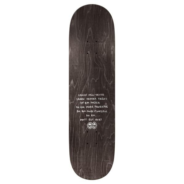 Krooked Skateboards Bobby Worrest Bigfoot Slick Bottom Twin Tail Deck 8.3"
