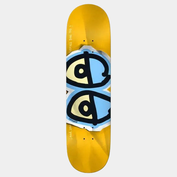 Krooked Skateboards Team Eyes DBX Basalt Deck 8.38" Gold