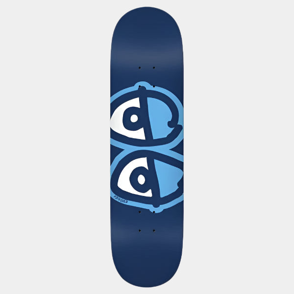 Krooked Skateboards Team Eyes Easy Rider Deck 8.38" Blue