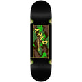 Krooked Skateboard Deck Kamo Wheel Wells Black 9.0" x 32.45"