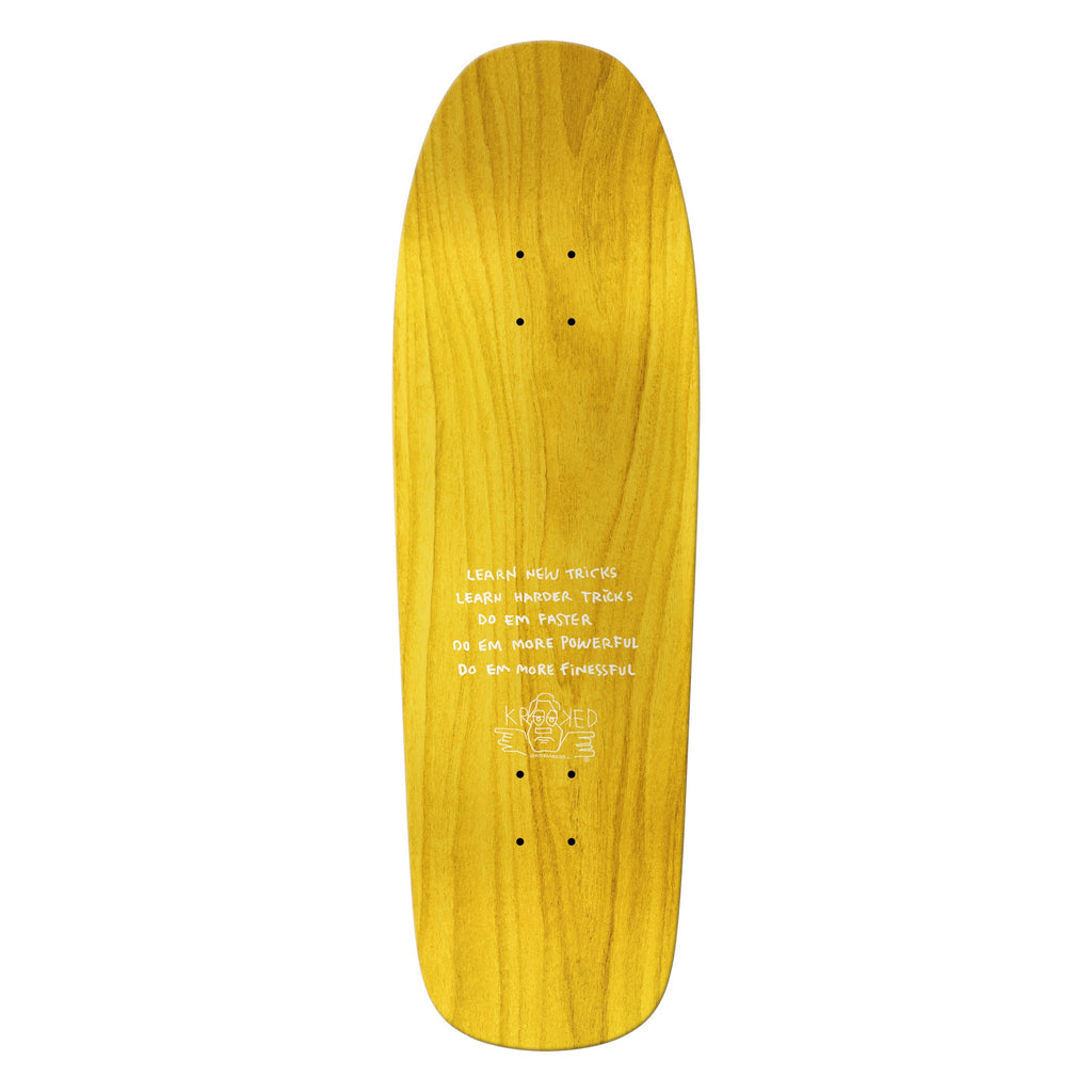 Krooked Skateboard Deck Gonz Hard2Hitt 9.81" x 32.06"