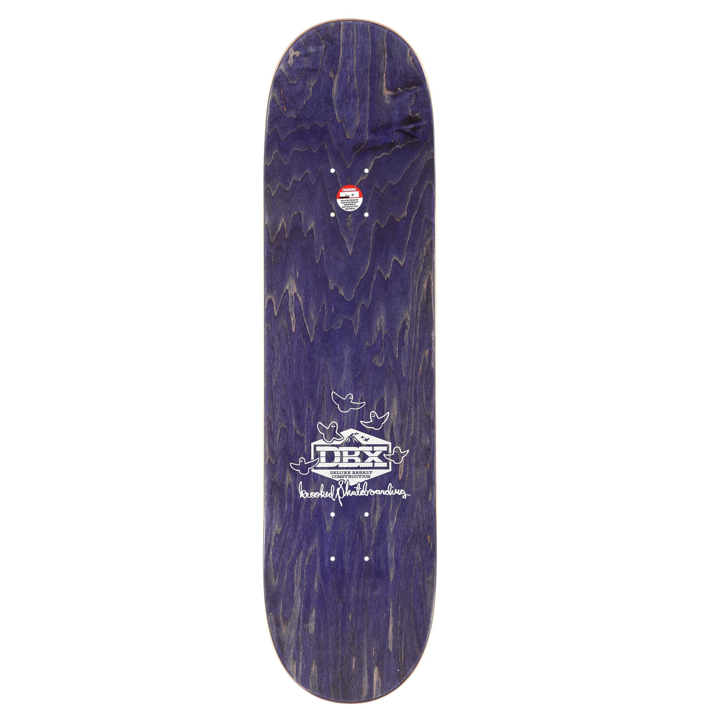 Krooked Skateboard Deck Worrest Struggual DBX (Assorted) 8.25" x 32"
