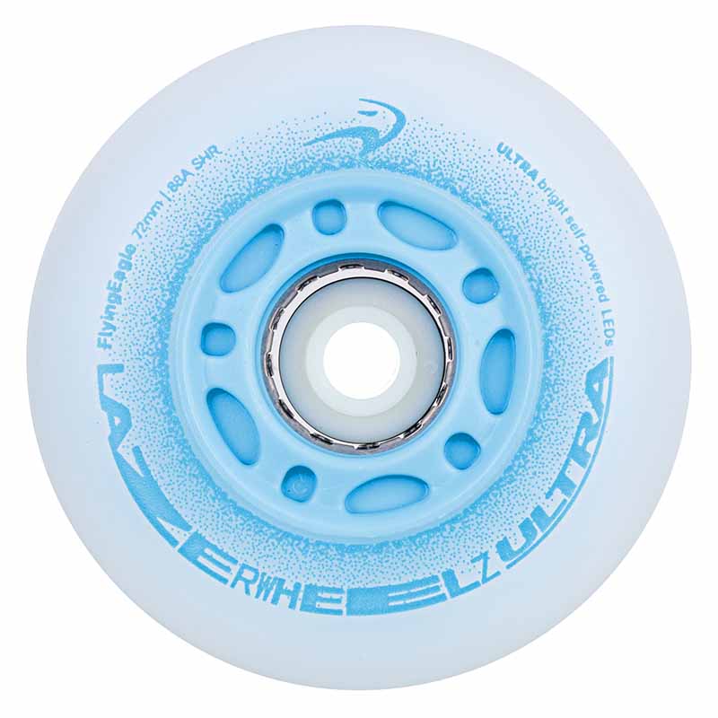 Flying Eagle Lazer Wheelz Ultra LED 72mm/88A Wheels (Pack of 4)