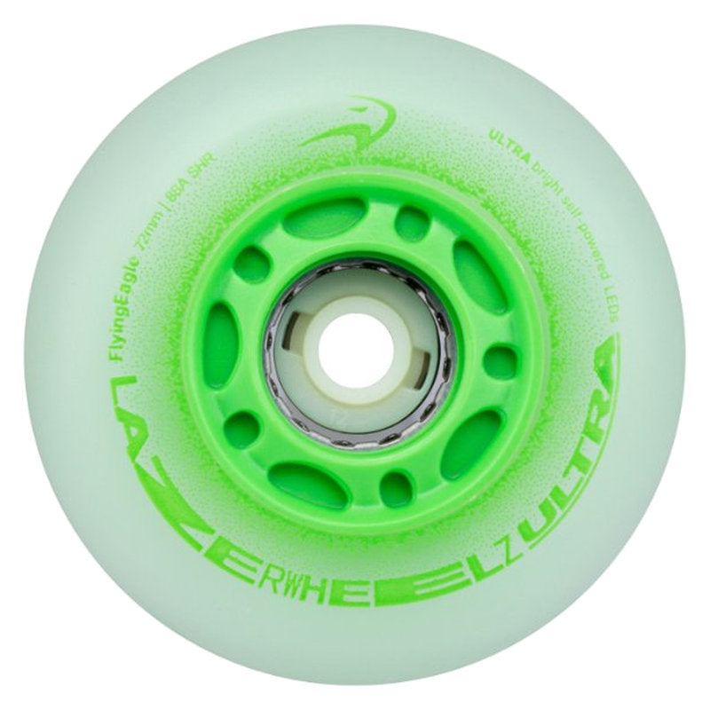 Flying Eagle Lazer Wheelz Ultra LED 72mm/88A Wheels (Pack of 4)