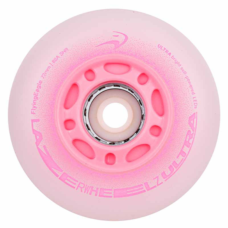 Flying Eagle Lazer Wheelz Ultra LED 72mm/88A Wheels (Pack of 4)
