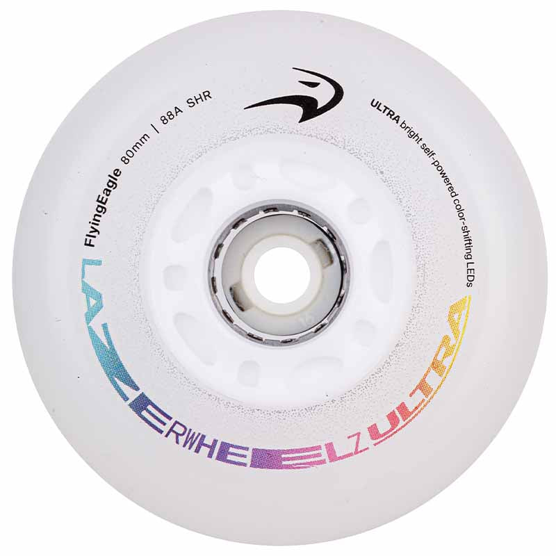 Flying Eagle Lazer Wheelz Ultra LED 80mm/88A Wheels (Pack of 4)