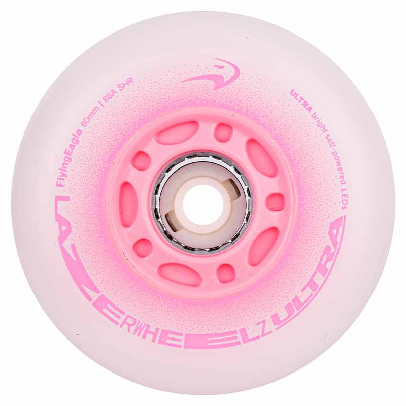 Flying Eagle Lazer Wheelz Ultra LED 80mm/88A Wheels (Pack of 4)
