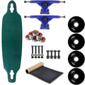 Moose Longboard Complete 9" x 36" Drop Through Stained Blue