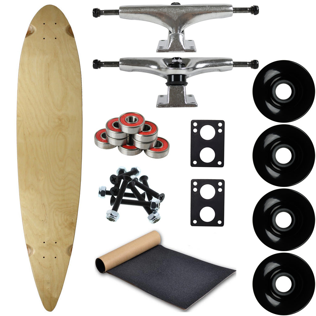 Moose Longboard Complete 9" x 43" Pintail Natural