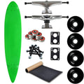 Moose Longboard Complete 9" x 43" Pintail Neon Green