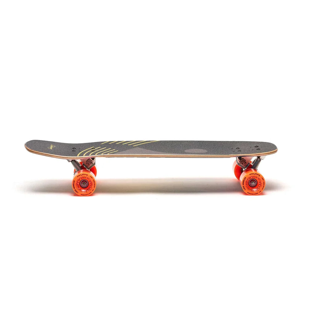 Loaded Ballona Willy Longboard Complete - Bright Blue/Yellow