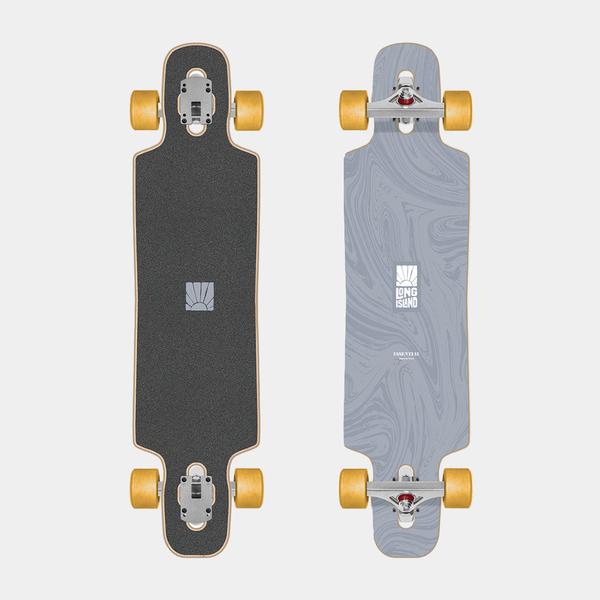 Long Island Essential Drop Through Longboard Complete 9" x 36.5"