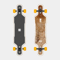 Long Island Soil Drop Through Longboard Complete 9.95" x 41.65"