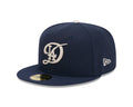Los Angeles Dodgers MLB New Era Men's Navy 59Fifty 2024 City Connect Fitted Hat