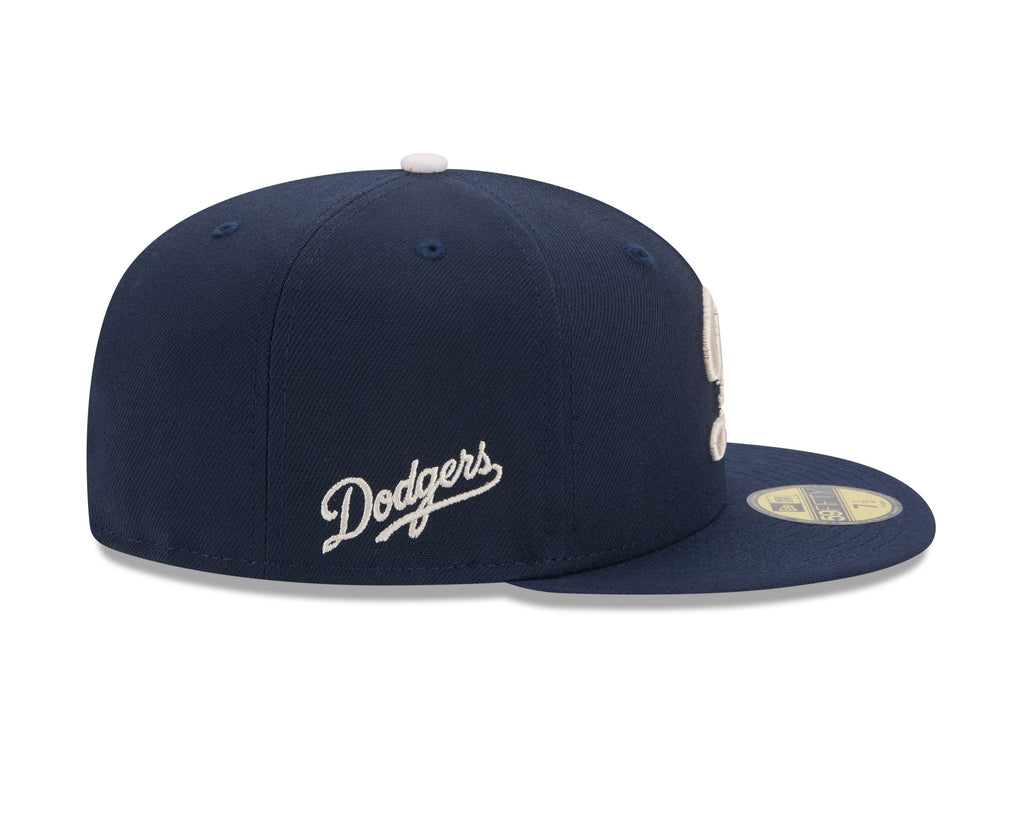 Los Angeles Dodgers MLB New Era Men's Navy 59Fifty 2024 City Connect Fitted Hat