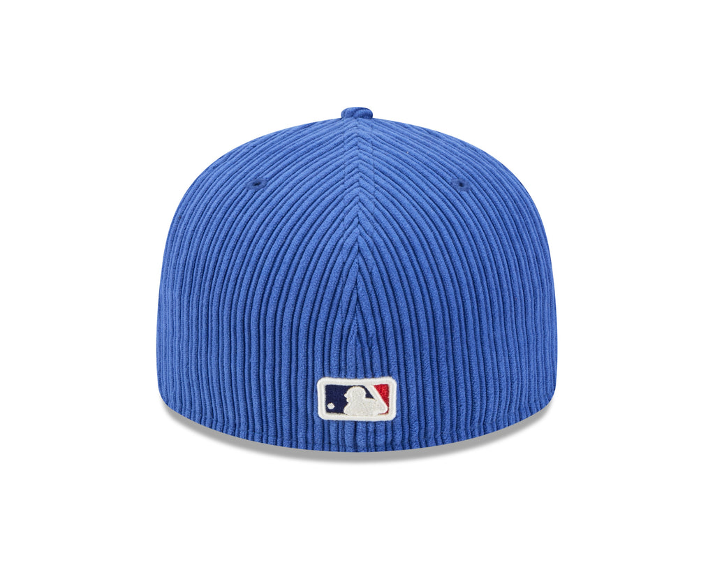 Los Angeles Dodgers MLB New Era Men's Royal Blue 59Fifty Chenille Pop Fitted Hat
