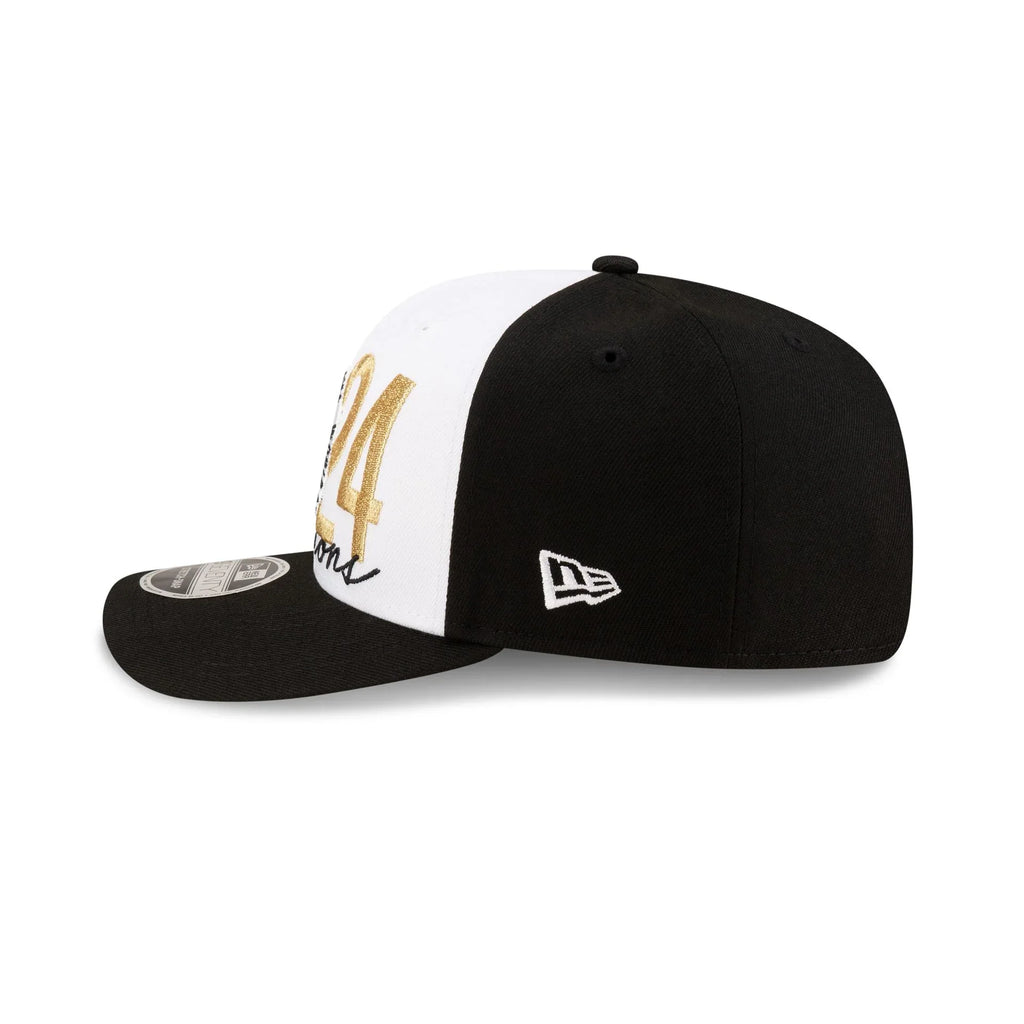 Los Angeles Dodgers MLB New Era Men's White/Black 9Seventy 2024 World Series Champions Locker Room Snapback