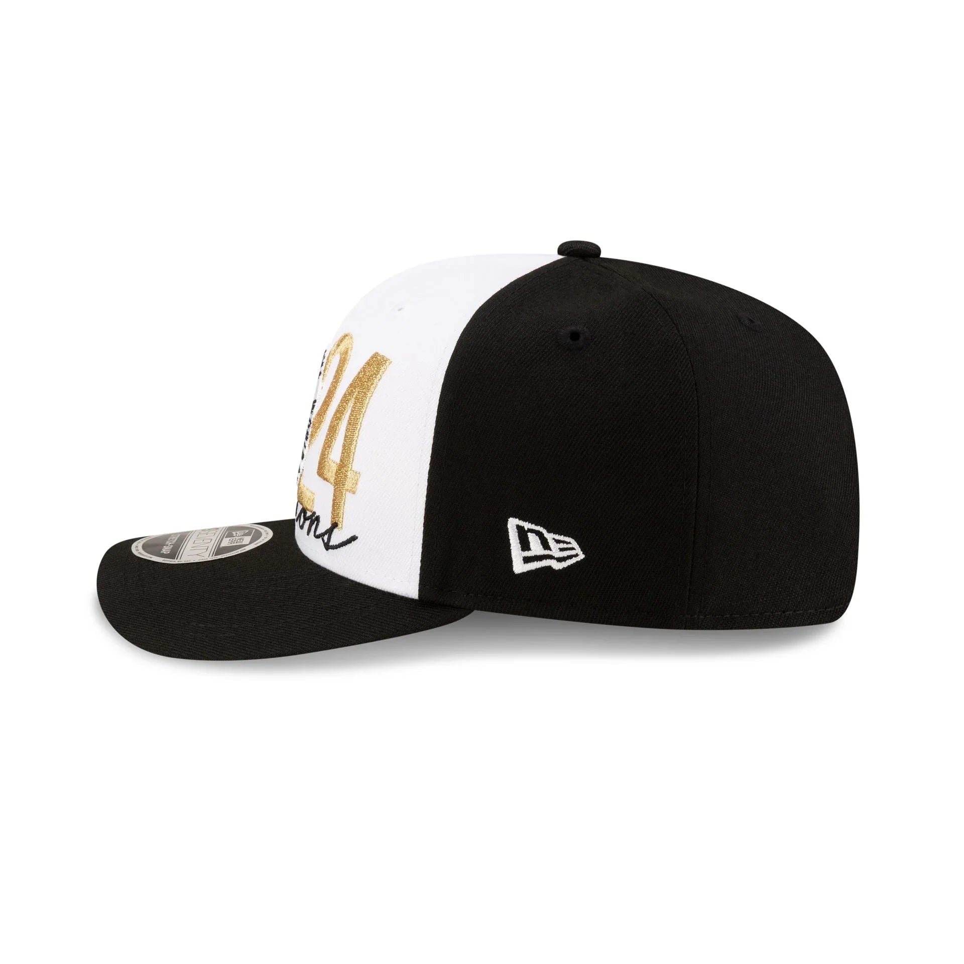 Los Angeles Dodgers MLB New Era Men's White/Black 9Seventy 2024 World Series Champions Locker Room Snapback