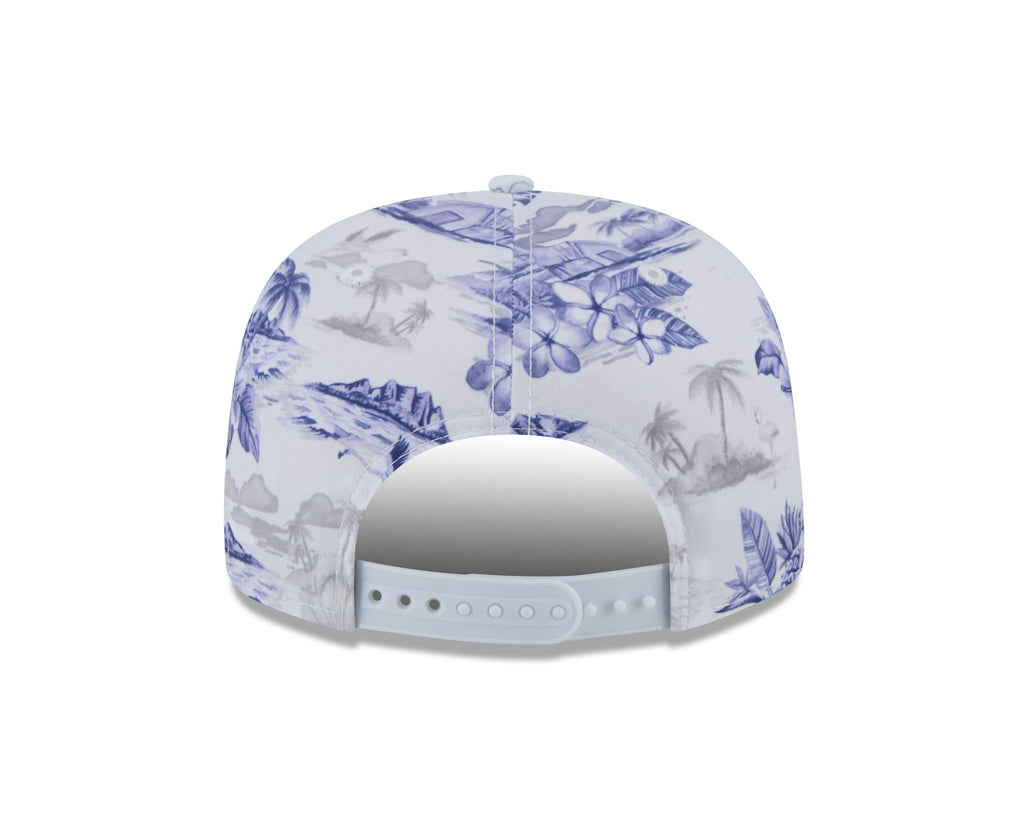 Los Angeles Dodgers MLB New Era Men's White Cord Golfer Printed Snapback