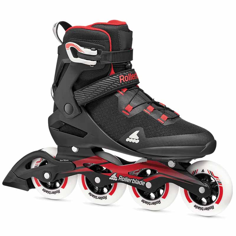 Rollerblade Macroblade 90 Black Red Skates